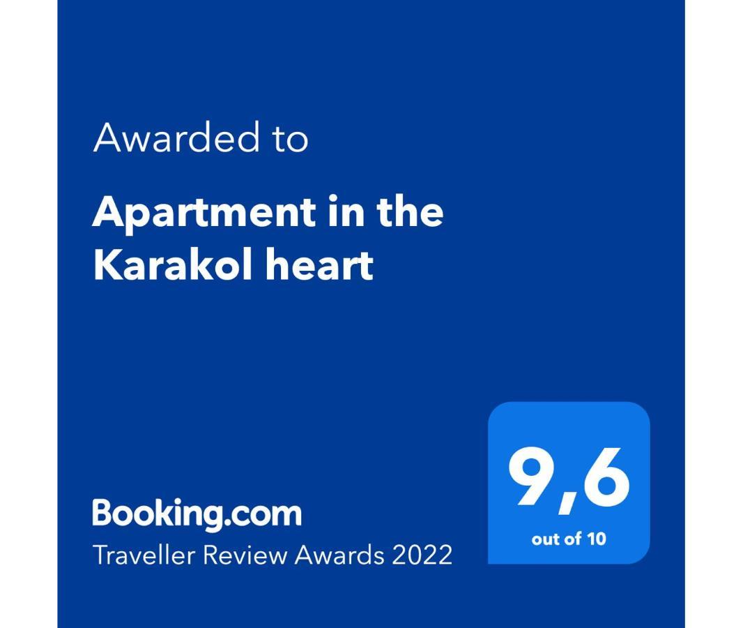 Apartment In The Karakol Heart ภายนอก รูปภาพ